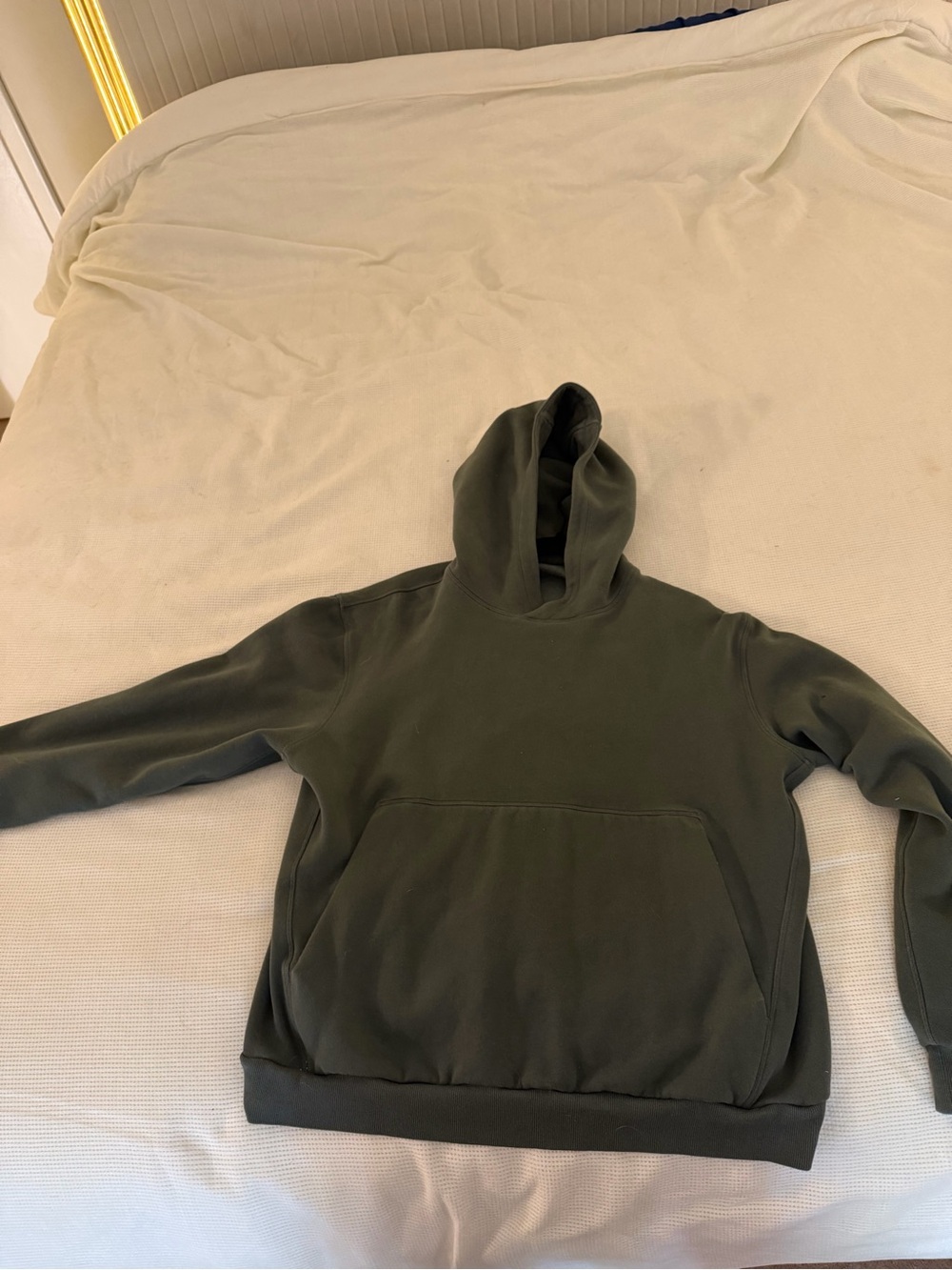 Lululemon Steady State Pullover Hoodie Men’s M Dark Olive Green